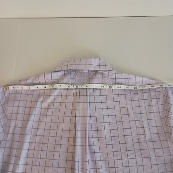 Brooks Brothers Men’s Purple Check Regency Fit Button Up Shirt L/S  Size 16.5 - Picture 12 of 14